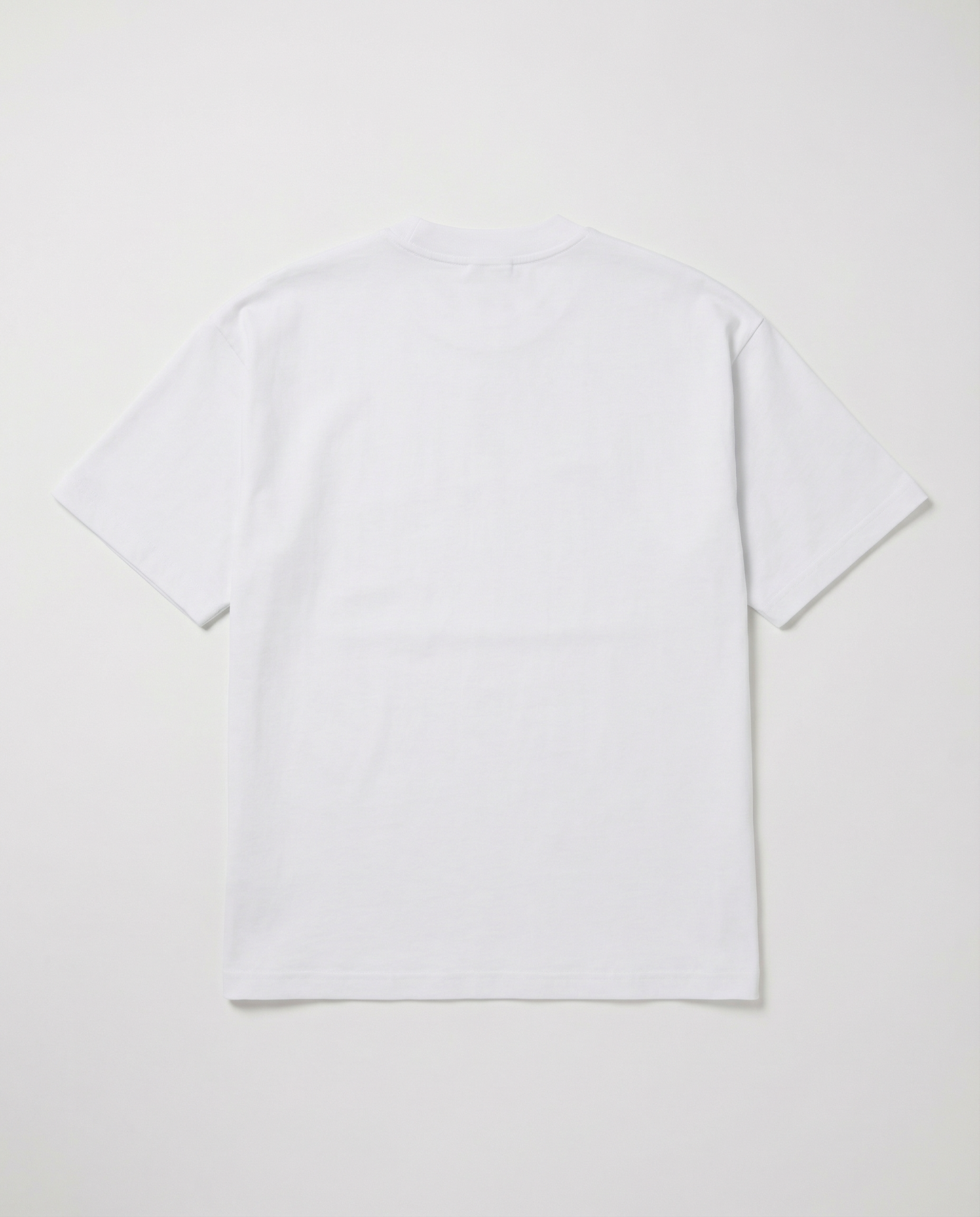 The Courtside Tee Small Logo - White